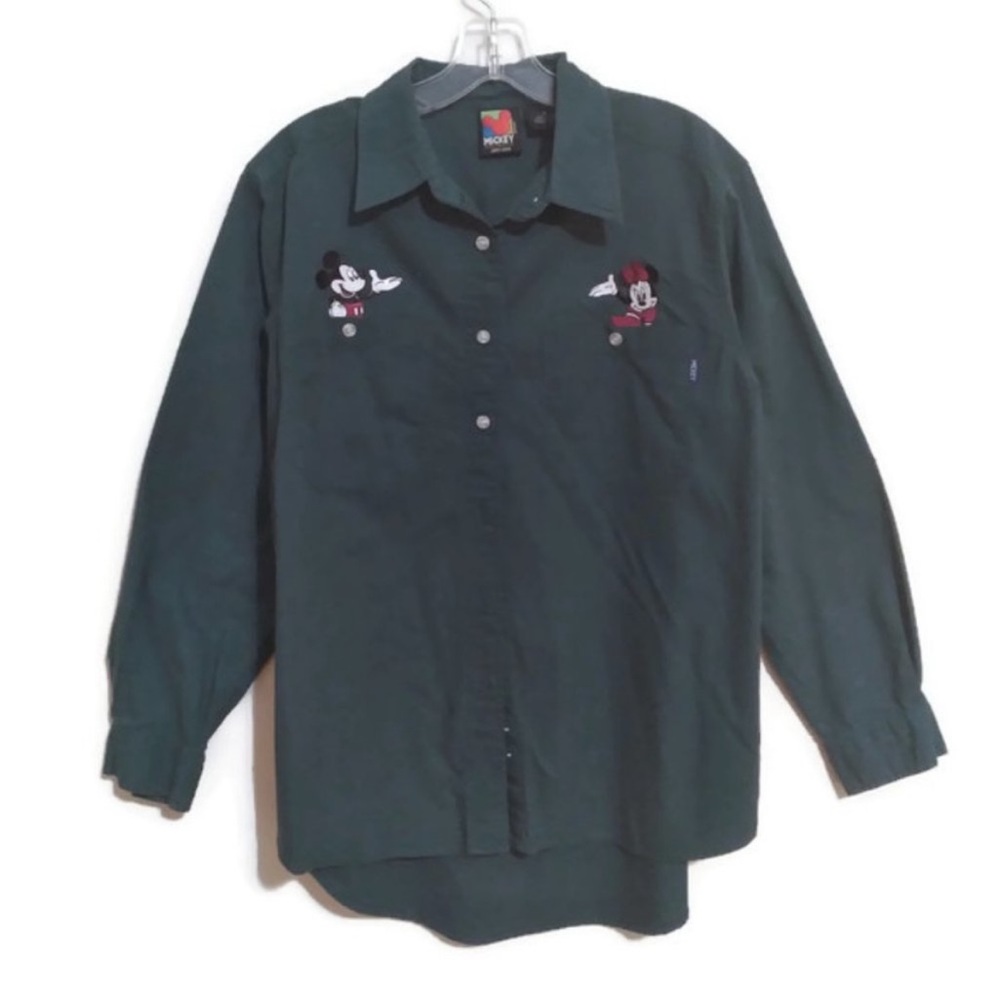 Vintage Mickey Unlimited Jerry Leigh Button Down